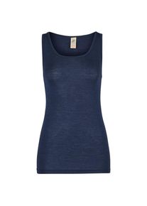 Seidenunterwäsche Engel Trägerhemd Damen (Gr 38/40 |blau)