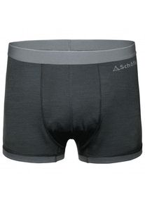 Schöffel Merinounterwäsche Schöffel Merino Sport Boxershorts Herren (Gr S |grau/schwarz)