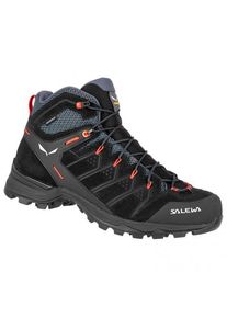 Salewa Alp Mate Mid WP Wanderschuhe Herren (Gr 8,5 |schwarz |wasserdicht)