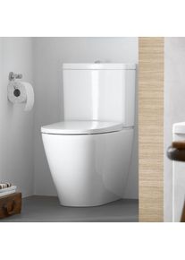 Duravit D-Neo Stand-Tiefspül-WC für Kombination, rimless L: 65 B: 37 H: 40 cm weiß, mit HygieneGlaze 2002092000