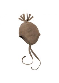 Engel Baby Mütze Wollfleece Mütze Kinder Alltag (Gr 74/80 |braun)