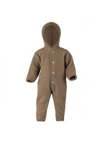 Engel Baby Overall mit Kapuze Overall Kinder (Größe 50/56 |braun)