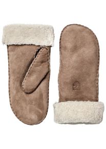 Hestra Sheepskin Mitt Handschuhe Alltag (Gr 9 |braun)
