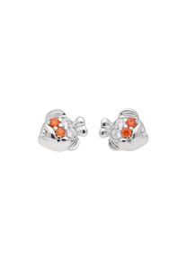 Vivance Damen Paar Ohrstecker "Fische", Silber 925 (Sterlingsilber), silber, Silber 925 (Sterlingsilber), Ohrringe