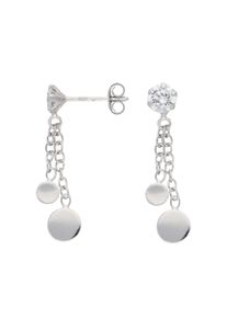 Vivance Damen Paar Ohrstecker "Zirkonia", Silber 925 (Sterlingsilber), silber, Silber 925 (Sterlingsilber), Ohrringe