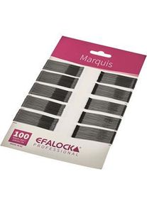 Efalock Professional Haarstyling Haarnadeln und Haarklammern Haarklemmen Marquis Länge 5 cm Schwarz
