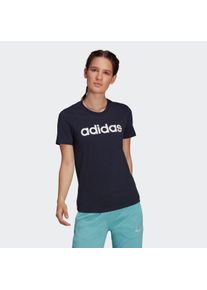 Adidas Große Größen T-Shirt Gr. XXL blau für Damen