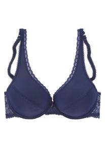 Lascana Große Größen Bügel-BH Gr. 100B blau für Damen