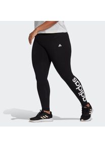 Adidas Große Größen Leggings Gr. 52/54 schwarz für Damen