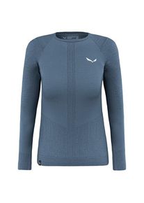 Salewa Zebru Responsive L/S Tee Merinounterwäsche Damen (Gr 38 |blau)