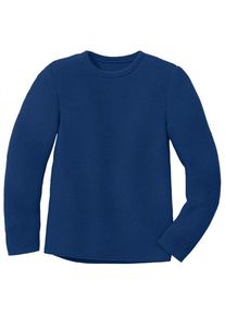 Disana - Kid's Linksstrick-Pullover - Merinopullover Gr 86/92 blau