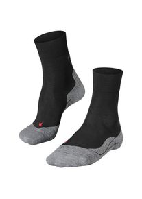 Falke RU 4 Wool Laufsocken Herren (Gr 42-43 |schwarz)