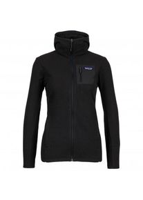 Patagonia R1 Air Full-Zip Hoody Fleecejacke Damen Schneeschuhwandern (Gr S |schwarz)