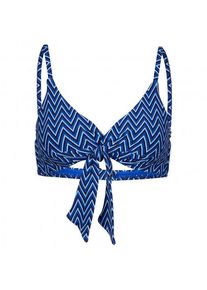 Bikini Top Seafolly Cleo Twist Tie Front Bralette Damen (Gr 8 |blau)