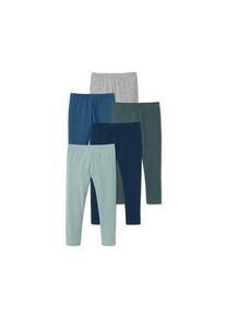 Tchibo 5 Jersey-Leggings - Dunkelblau/Meliert - Kinder - Gr.: 50/56