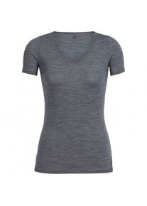 Kurzarm Unterhemde Icebreaker Siren S/S Sweetheart Damen (Gr M |grau)