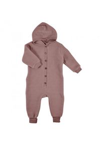 Mikk-line - Kid's Wool Baby Suit with Hood - Overall Gr 62 braun