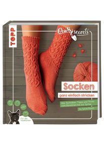 TOPP Buch "CraSy Secrets - Socken ganz einfach stricken"