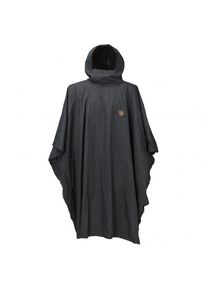 Fjällräven Fjällräven Poncho Poncho Herren (Gr One Size |schwarz/grau |wasserdicht)