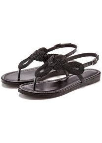 Lascana Zehentrenner schwarz Gr. 42 für Damen