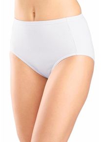 Petite Fleur Taillenslip weiß Gr. 36 für Damen. Mit Ziernähte. Körpernah. Nachhaltig.