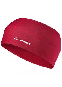 Vaude Cassons Merino Headband Stirnband (Gr One Size |rot)