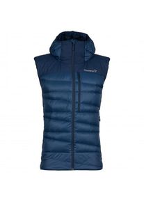 Norröna Daunenweste Norrøna Falketind Down750 Vest Herren (Gr XL |blau)