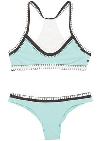 Chiemsee Bustier Bikini-Set - Bikini Set für Damen - Grün - Größe XL