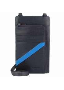 Piquadro PQ-Line Handytasche RFID Leder 11 cm blue-light blue