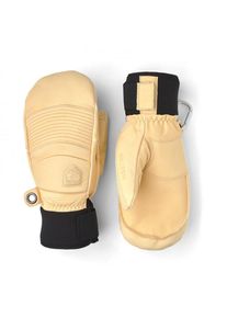 Hestra - Leather Fall Line Mitt - Handschuhe Gr 7 beige/grau