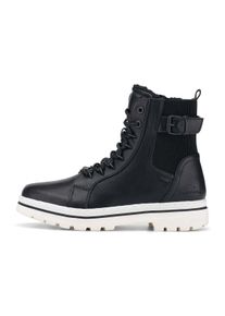 Tom Tailor Damen Stiefel mit Schnürsenkel, schwarz, Gr. 36