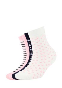 Tom Tailor 4er Pack Girls Socken mit winterlichem Design, weiß, Gr.27-30