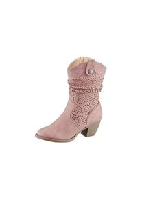 Citywalk Große Größen CITY WALK Westernstiefelette Gr. 36 rosa für Damen