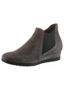 Große Größen Gabor Ankleboots Gr. 37 grau für Damen