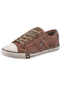 Große Größen Mustang Shoes Sneaker Gr. 39 braun für Damen