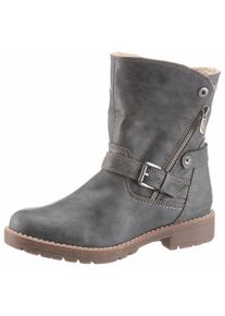 Tom Tailor Große Größen Winterboots Gr. 36 grau für Damen