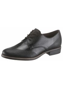 Große Größen Tamaris Schnürschuh Gr. 36 schwarz für Damen