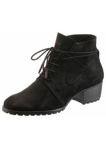 Große Größen Tamaris Schnürstiefelette Gr. 37 schwarz für Damen