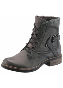 Große Größen Tamaris Schnürboots Gr. 38 grau für Damen