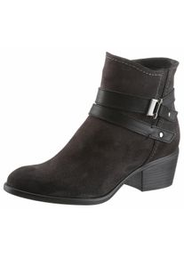 Tamaris Große Größen Stiefelette Gr. 42 grau für Damen