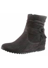 Große Größen Tamaris Stiefelette Gr. 40 grau für Damen