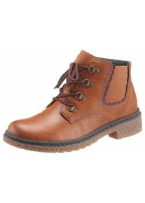 Große Größen Rieker Schnürboots Gr. 39 braun für Damen
