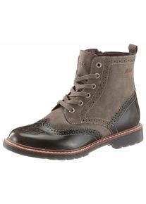 Große Größen s.Oliver RED LABEL Schnürboots Gr. 36 grün für Damen