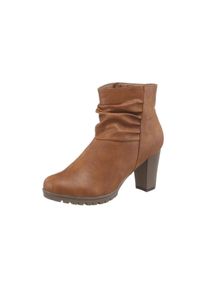 Citywalk Große Größen CITY WALK Stiefelette Gr. 37 braun für Damen
