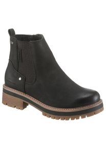 Große Größen Tom Tailor Chelseaboots Gr. 36 schwarz für Damen