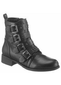 Citywalk Große Größen CITY WALK Stiefelette Gr. 41 schwarz für Damen