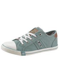 Mustang Shoes Große Größen Sneaker Gr. 39 grün für Damen