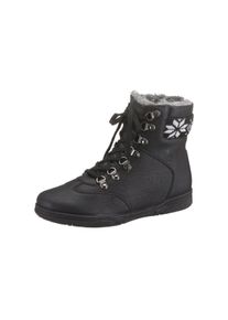 Citywalk Große Größen Schnürboots Gr. 41 schwarz für Damen