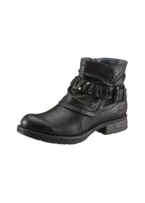 Große Größen Tom Tailor Stiefelette Gr. 42 schwarz für Damen
