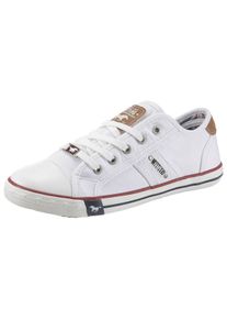 Mustang Shoes Große Größen Sneaker Gr. 37 weiß für Damen